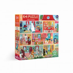 Puzzle 64 pièces - Maison...
