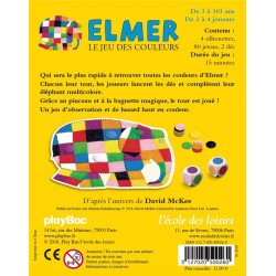 Elmer jeu des couleurs