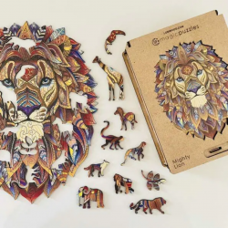 Puzzle Lion majestueux Lubiwood