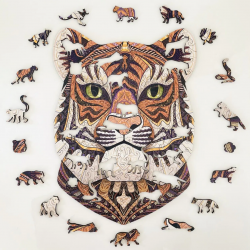 Puzzle tigre royal Lubiwood