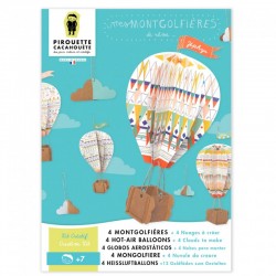 Kit créatif Les montgolfières