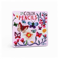 24 crayons de couleur -...