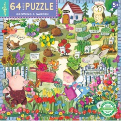 Puzzle 64 pièces - Potager