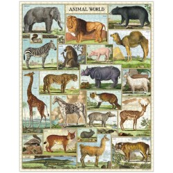 vintage puzzle animaux cavallini
