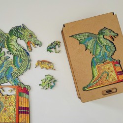 Puzzle en bois Dragon...